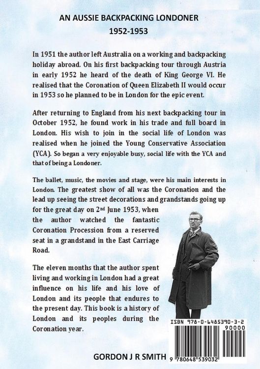 Produktbild: An Aussie Backpacking Londoner 1952-1953