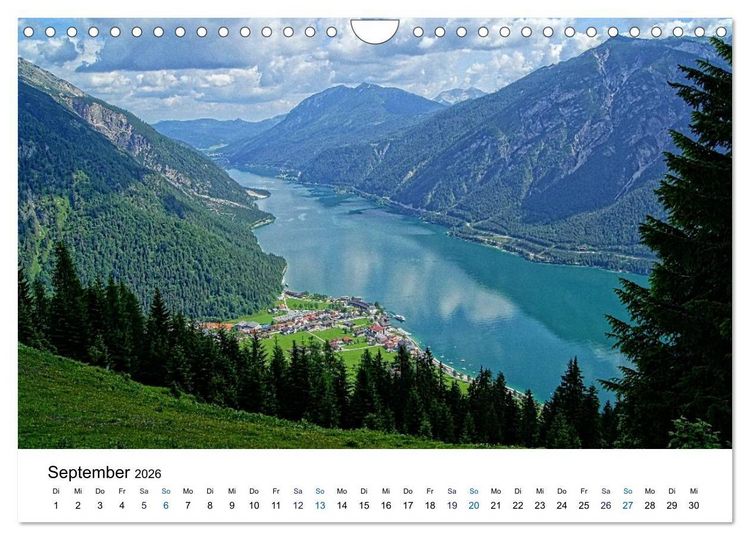 Produktbild: Pertisau am Achensee (Wandkalender 2026 DIN A4 quer), CALVENDO Monatskalender