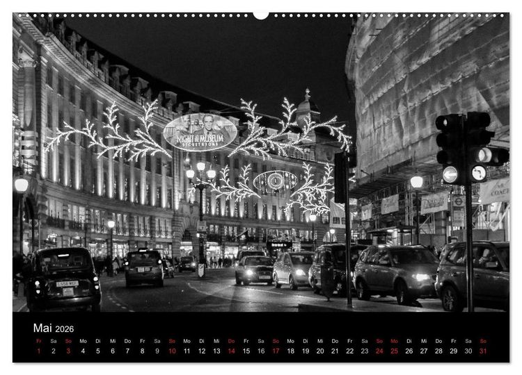 Produktbild: Unterwegs in London (Wandkalender 2026 DIN A2 quer), CALVENDO Monatskalender