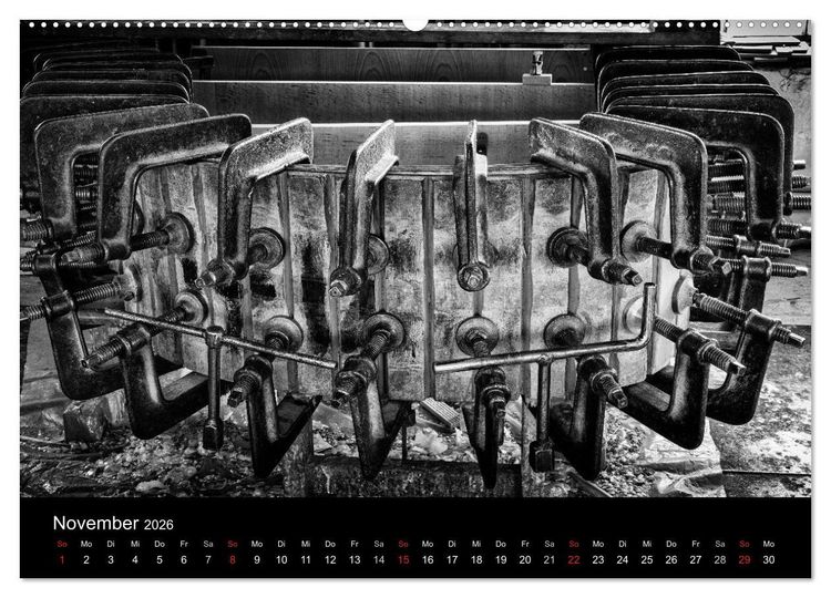 Produktbild: Klavierbau (Wandkalender 2026 DIN A2 quer), CALVENDO Monatskalender