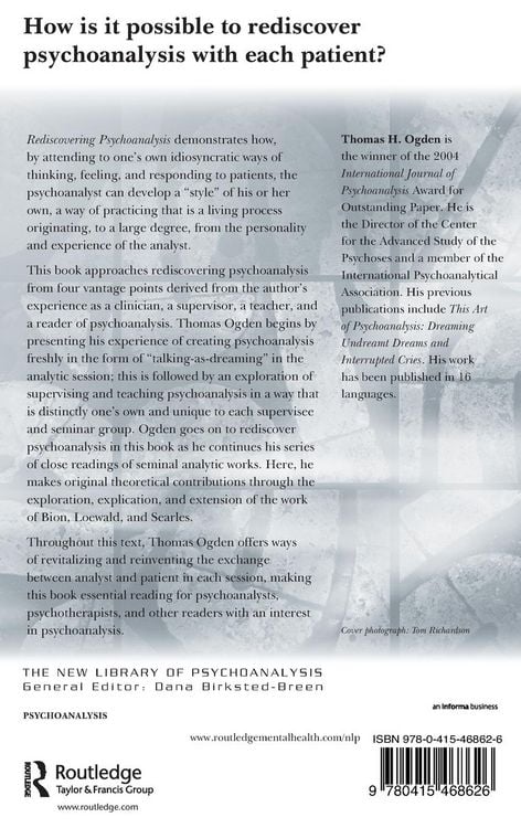 Produktbild: Rediscovering Psychoanalysis