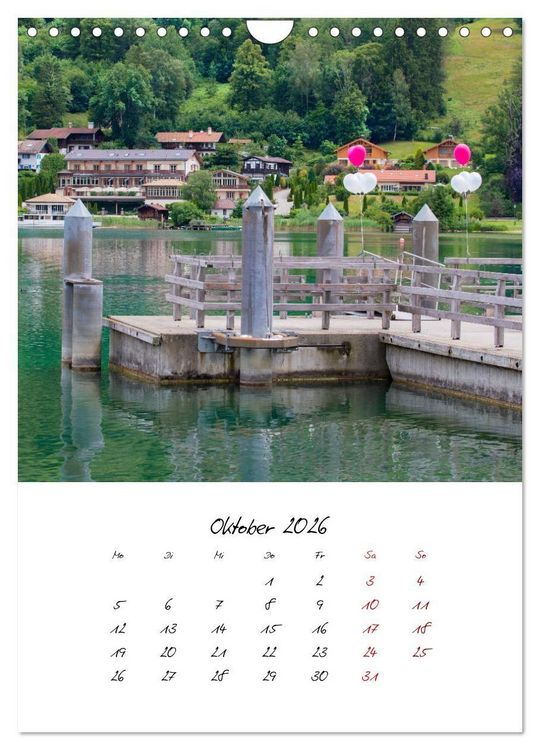 Produktbild: Tegernsee - Im Herz der Natur (Wandkalender 2026 DIN A4 hoch), CALVENDO Monatskalender