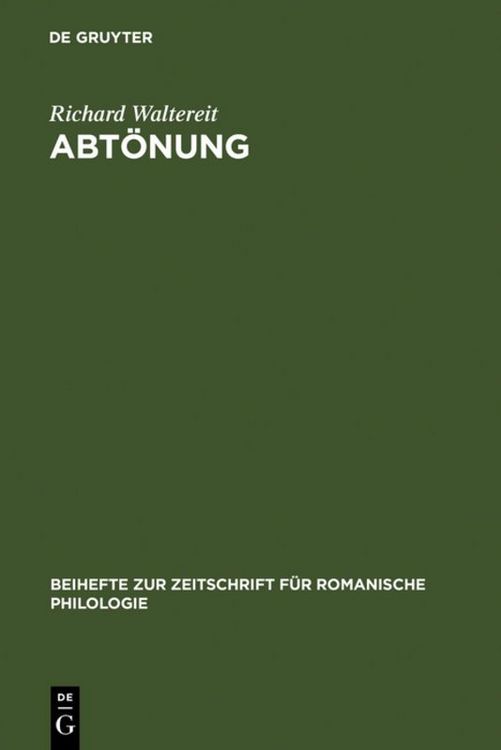 Produktbild: Abt&ouml;nung