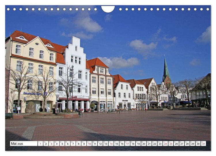 Produktbild: LINGEN an der Ems (Wandkalender 2026 DIN A4 quer), CALVENDO Monatskalender