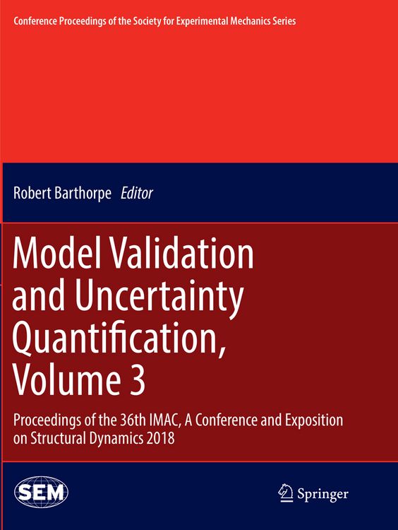 Produktbild: Model Validation and Uncertainty Quantification, Volume 3