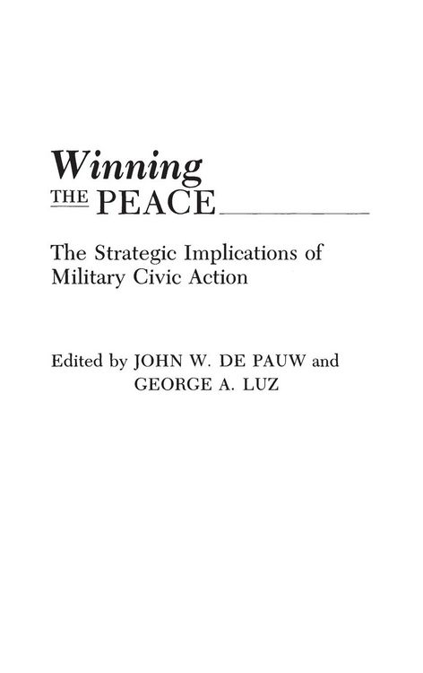 Produktbild: Winning the Peace