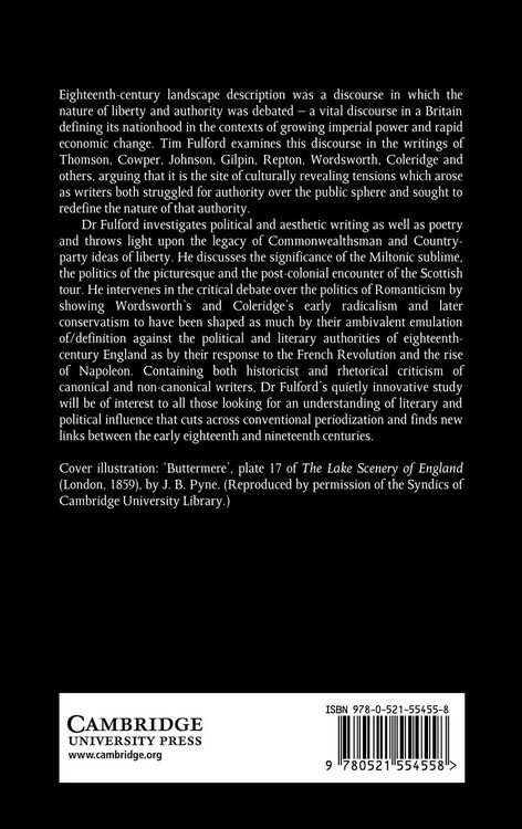 Produktbild: Landscape, Liberty and Authority