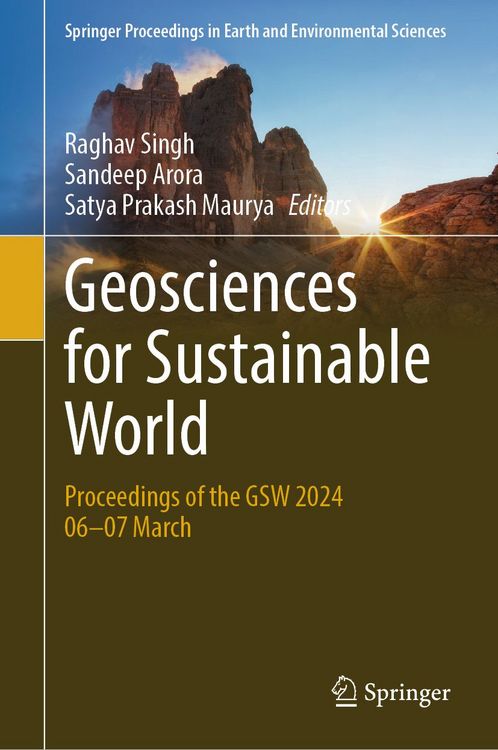 Produktbild: Geosciences for Sustainable World