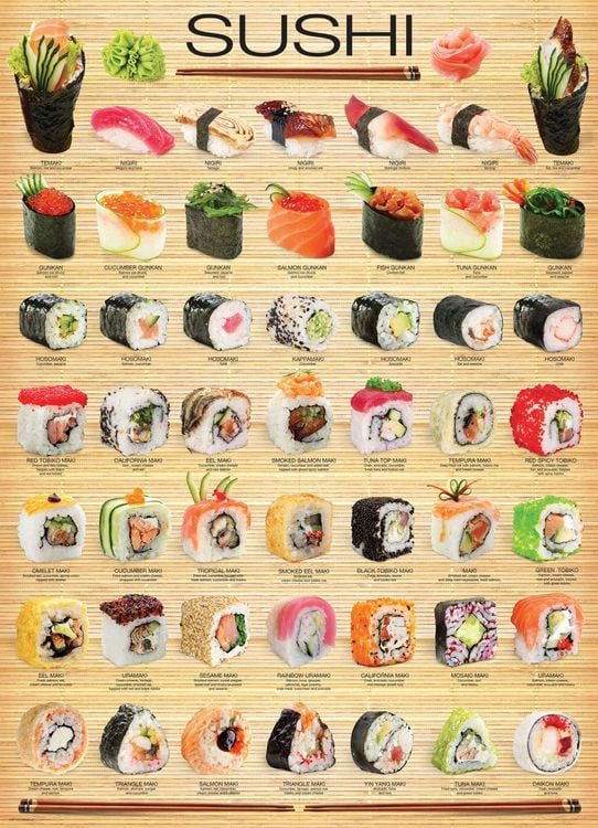 Produktbild: Puzzle 1000 Teile - Sushi