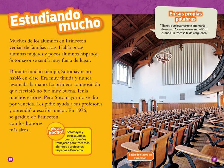 Produktbild: National Geographic Readers: Sonia Sotomayor (L3, Spanish)