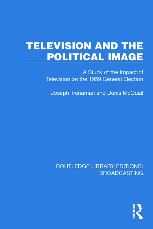 Produktbild: Television and the Political Image