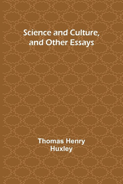 Produktbild: Science and Culture, and Other Essays