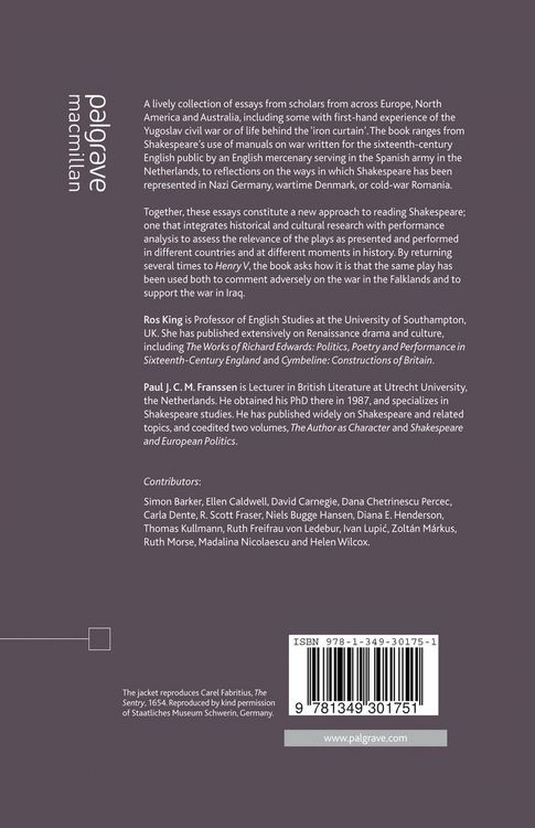 Produktbild: Shakespeare and War