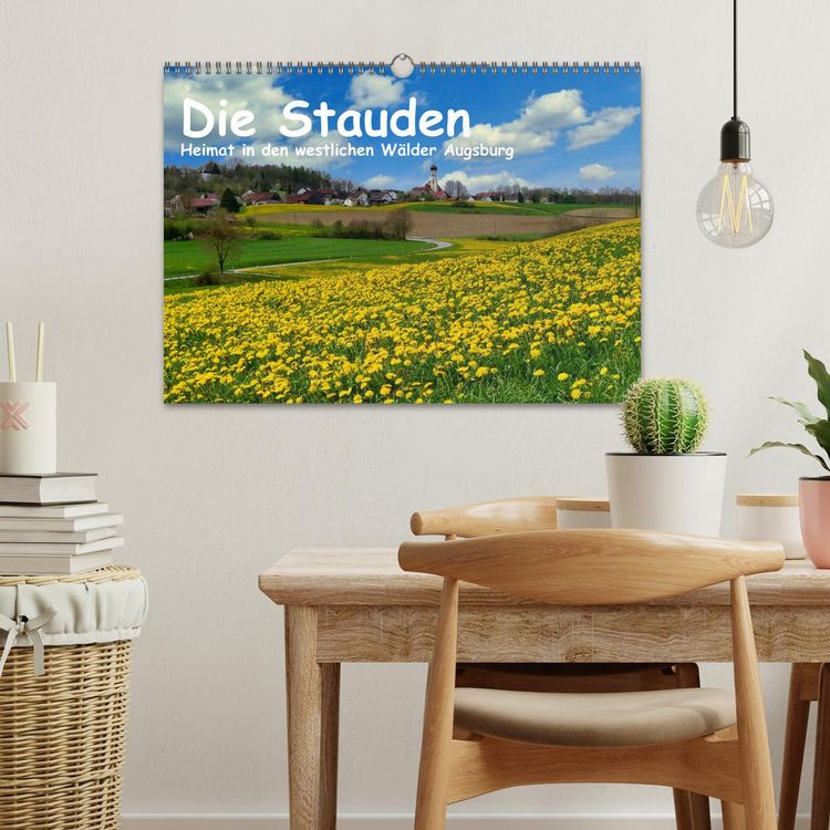 Produktbild: Die Stauden - Heimat in den westlichen W&auml;lder Augsburg (Wandkalender 2026 DIN A3 quer), CALVENDO Monatskalender