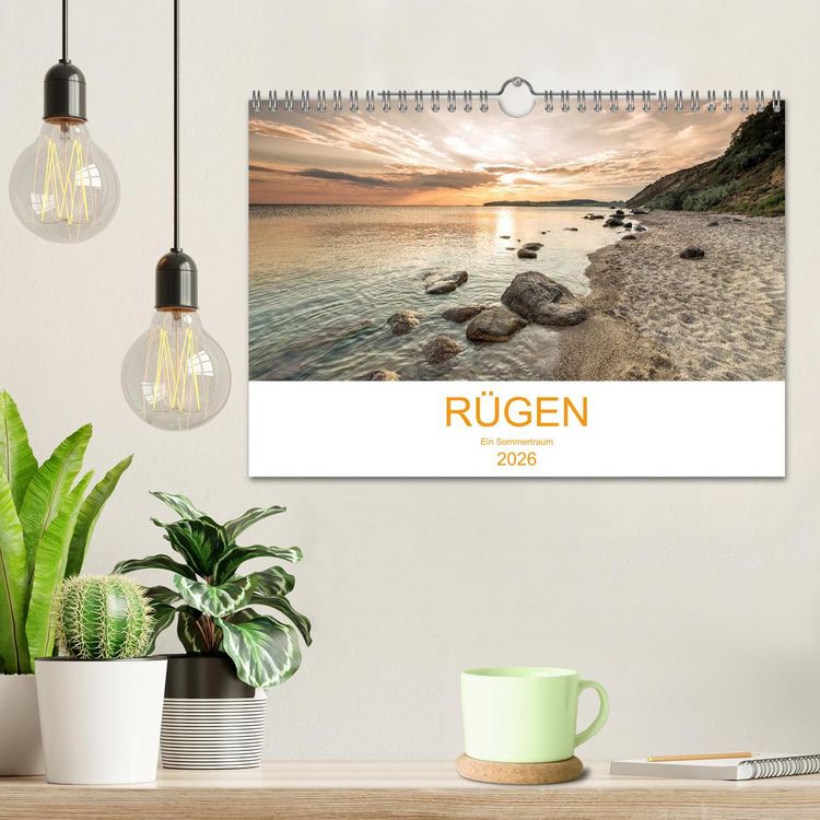 Produktbild: R&uuml;gen ein Sommertraum (Wandkalender 2026 DIN A4 quer), CALVENDO Monatskalender