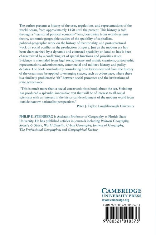 Produktbild: The Social Construction of the Ocean