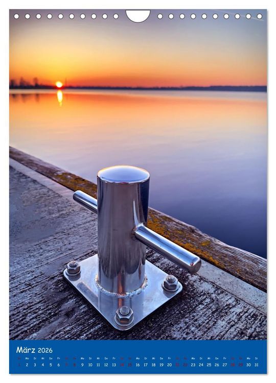 Produktbild: Cospudener See (Wandkalender 2026 DIN A4 hoch), CALVENDO Monatskalender