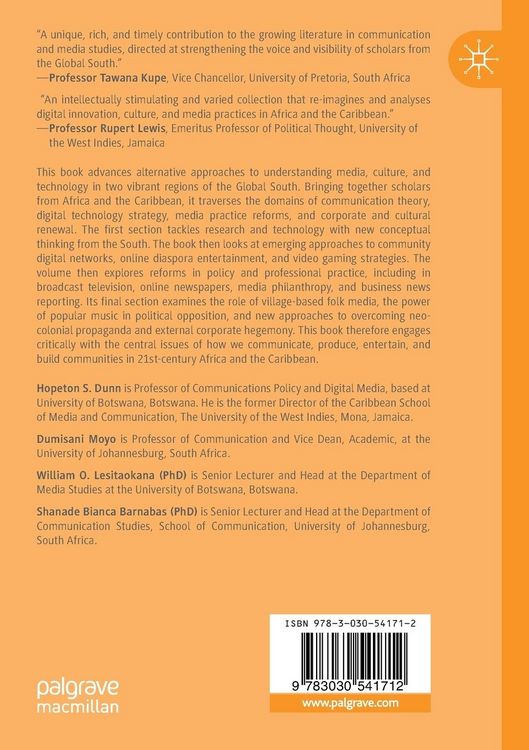 Produktbild: Re-imagining Communication in Africa and the Caribbean