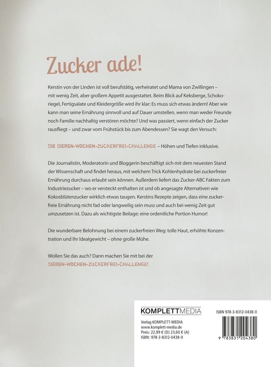 Produktbild: Mein s&uuml;&szlig;es Leben ohne Zucker