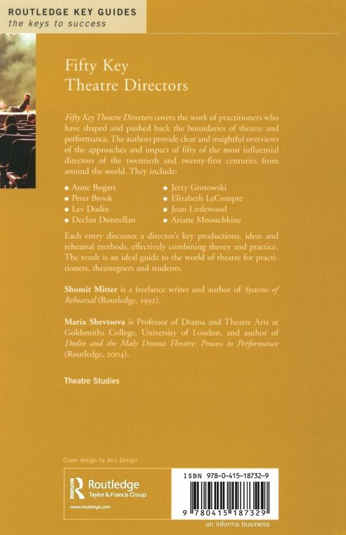 Produktbild: Fifty Key Theatre Directors