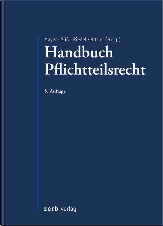 Produktbild: Handbuch Pflichtteilsrecht