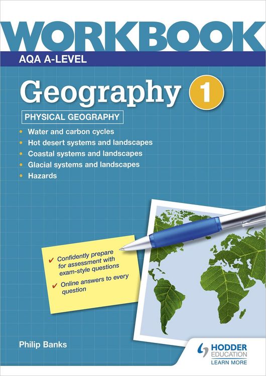 Produktbild: AQA A-level Geography Workbook 1