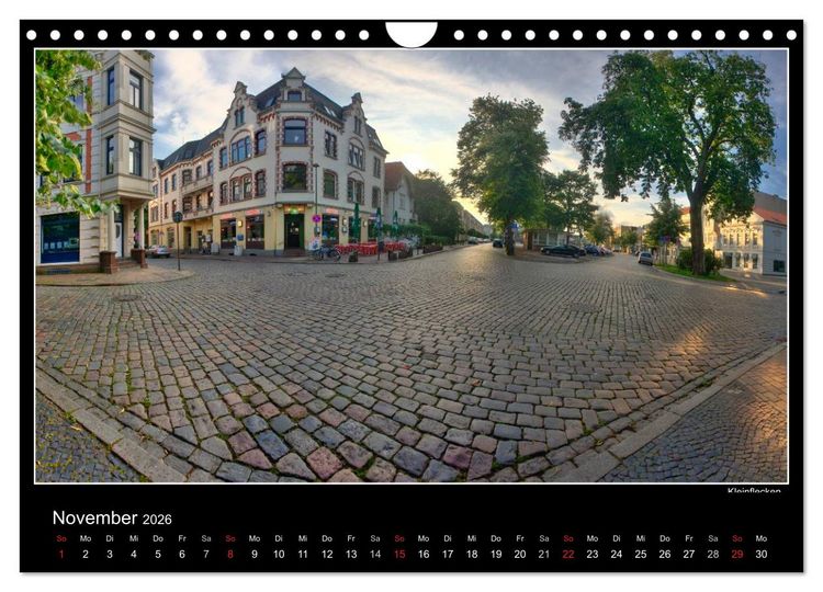 Produktbild: Neum&uuml;nster - Meine Stadt (Wandkalender 2026 DIN A4 quer), CALVENDO Monatskalender