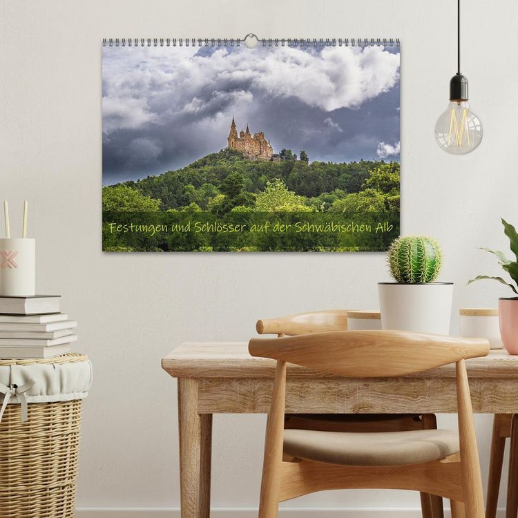 Produktbild: Festungen und Schl&ouml;sser auf der Schw&auml;bischen Alb (Wandkalender 2026 DIN A3 quer), CALVENDO Monatskalender
