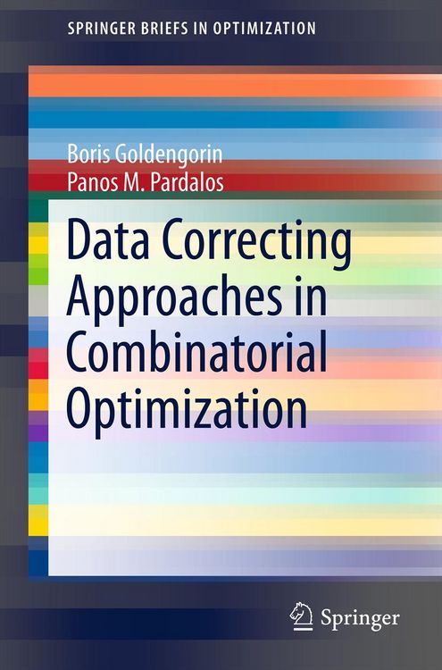 Produktbild: Data Correcting Approaches in Combinatorial Optimization