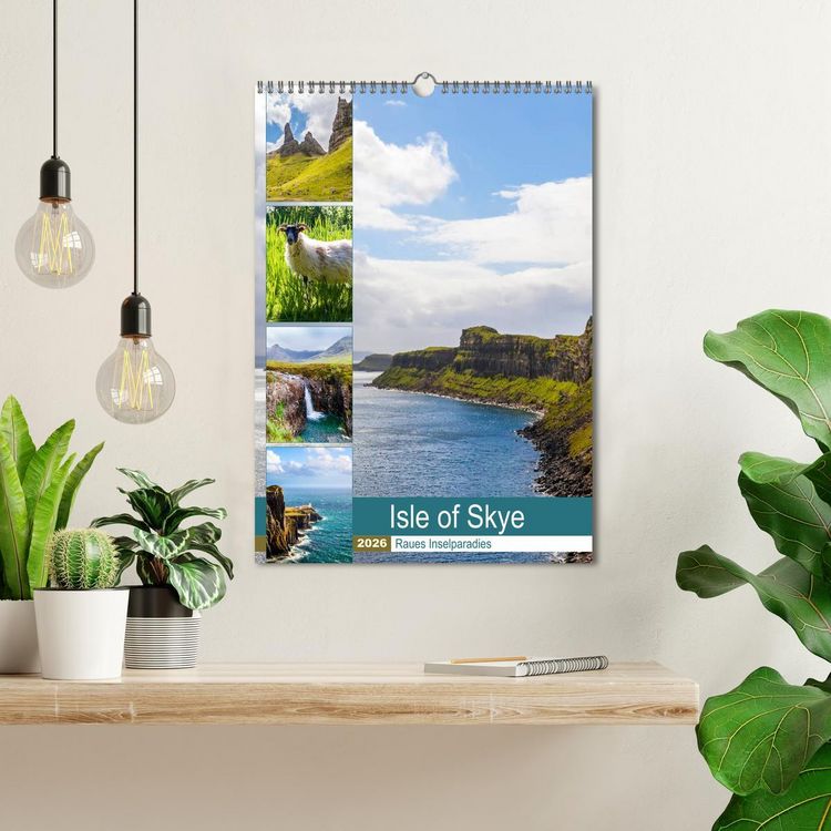 Produktbild: Isle of Skye - Raues Inselparadies (Wandkalender 2026 DIN A3 hoch), CALVENDO Monatskalender
