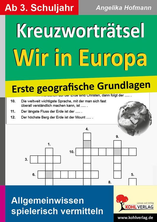 Produktbild: Kreuzwortr&auml;tsel Wir in Europa