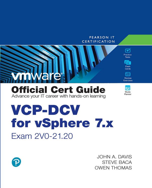 Produktbild: VCP-DCV for vSphere 7.x (Exam 2V0-21.20) Official Cert Guide