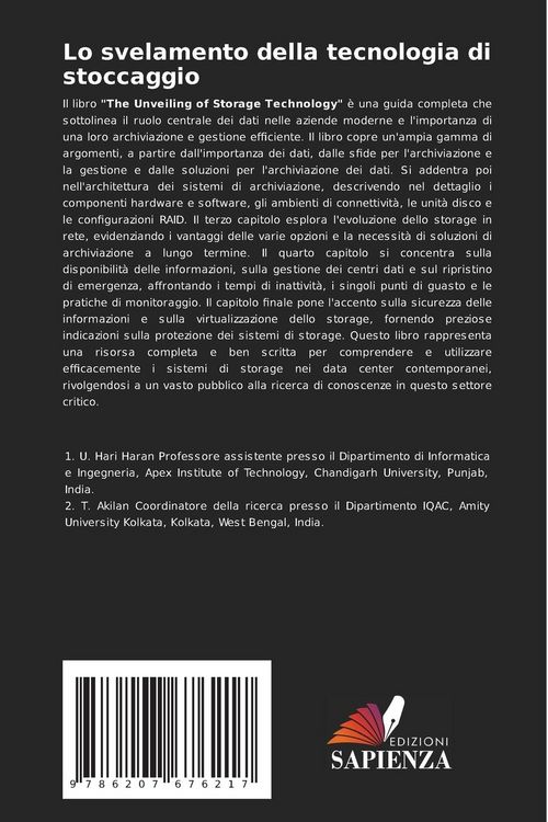 Produktbild: Lo svelamento della tecnologia di stoccaggio
