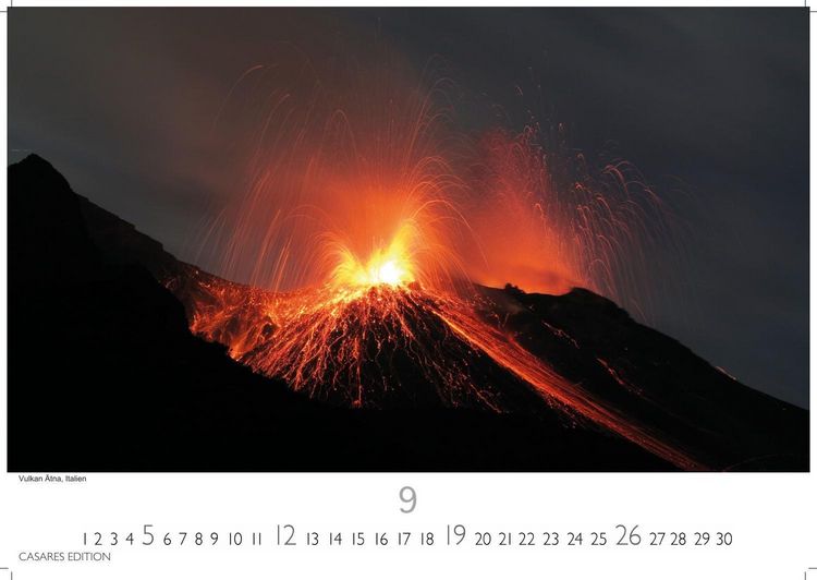 Produktbild: Vulkane Kalender 2027 &ndash; Wandkalender | Fotokalender Naturkalender 35x50cm Grosses Format | . mit atemberaubenden Vulkan- und Naturfotografien | Perfekt f&uuml;r Vulkanliebhaber & Natursch&auml;tze.