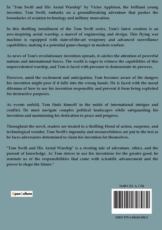 Produktbild: Tom Swift and his Aerial Warship