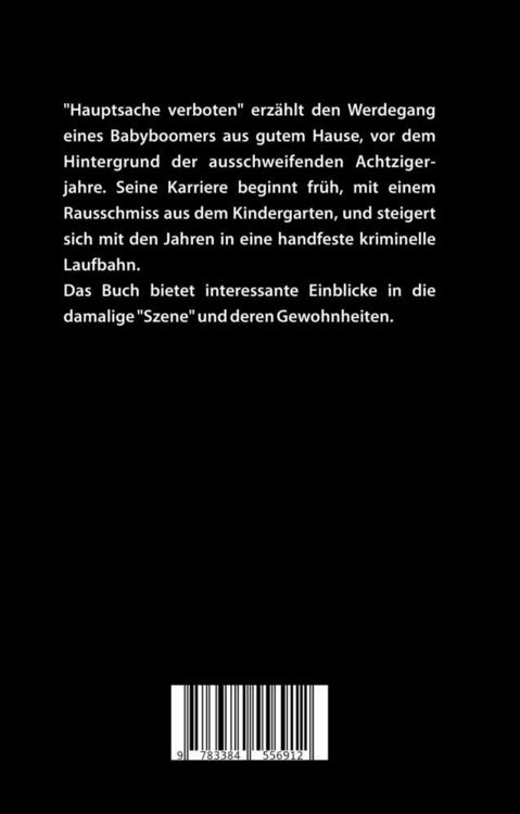 Produktbild: Hauptsache verboten