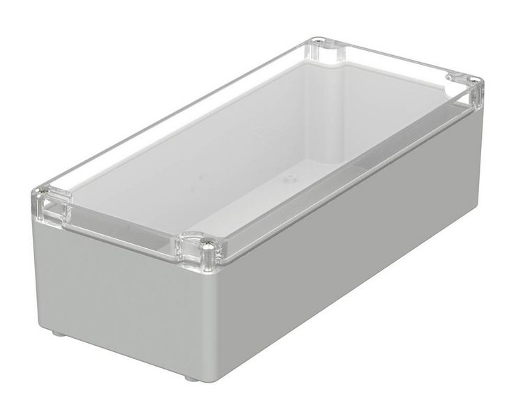 Produktbild: Bopla EUROMAS M 244 G 02244100 Industrie-Geh&auml;use 340 x 150 x 100 Polycarbonat Lichtgrau (RAL 7035) 1 St.