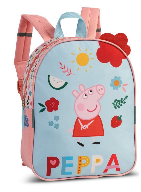 Produktbild: SIEBER Gl&uuml;hw&uuml;rmchen - Kinderrucksack Peppa Pig, hellblau