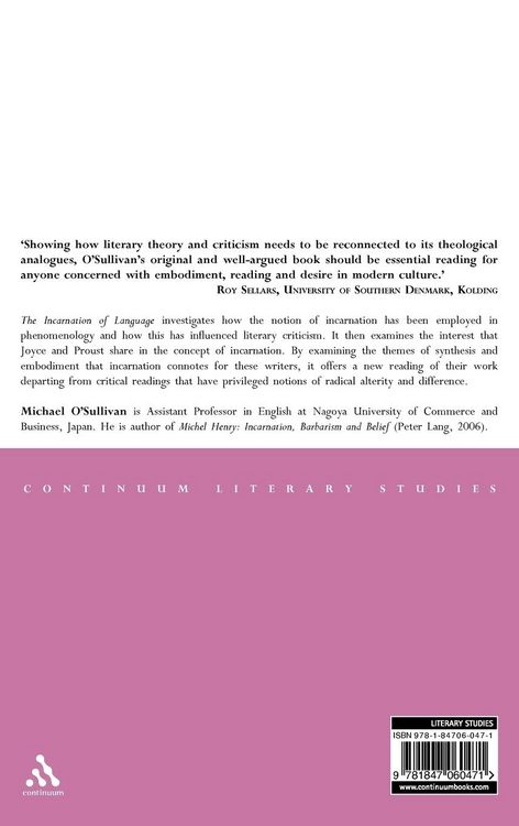 Produktbild: The Incarnation of Language
