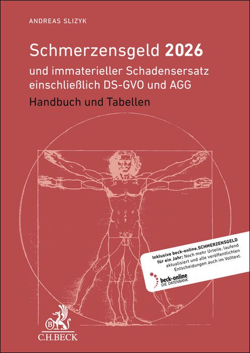 Produktbild: Schmerzensgeld 2026