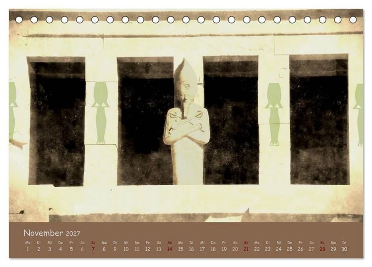 Produktbild: &Auml;gypten Nostalgie & Antike 2027 (Tischkalender 2027 DIN A5 quer), CALVENDO Monatskalender