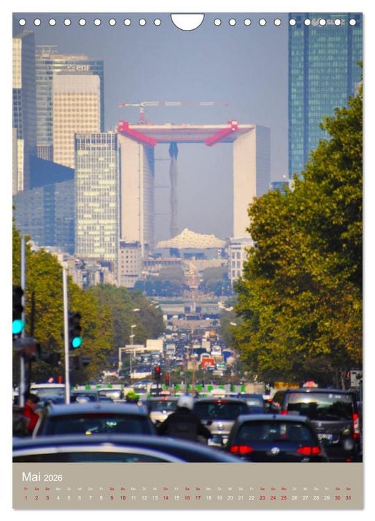 Produktbild: Erlebe mit mir Paris (Wandkalender 2026 DIN A4 hoch), CALVENDO Monatskalender