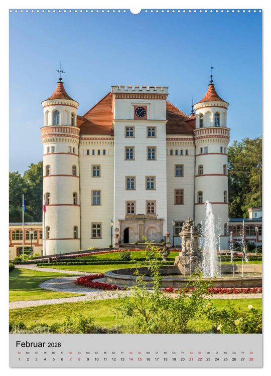 Produktbild: NIEDERSCHLESIEN Idylle und Historie (Wandkalender 2026 DIN A2 hoch), CALVENDO Monatskalender