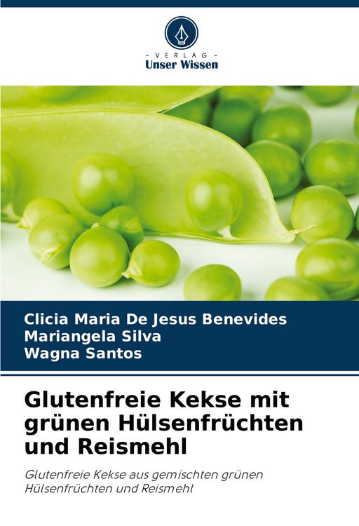 Produktbild: Glutenfreie Kekse mit gr&uuml;nen H&uuml;lsenfr&uuml;chten und Reismehl