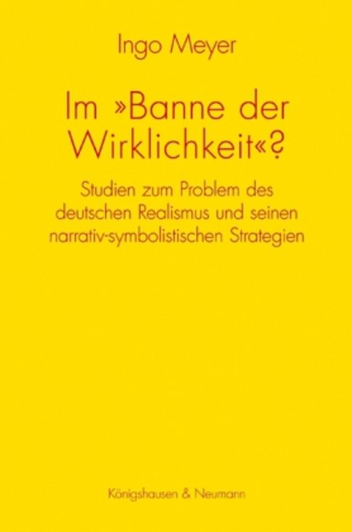 Produktbild: Im &raquo;Banne der Wirklichkeit&laquo;?