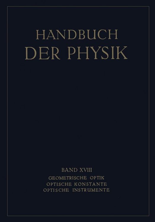 Produktbild: Geometrische Optik. Optische Konstante. Optische Instrumente