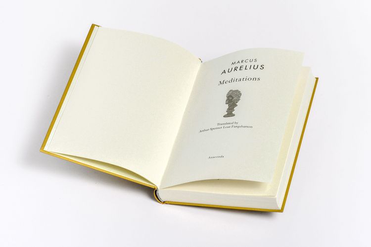 Produktbild: Aurelius - Meditations. A special edition hardcover embossed with silver foil