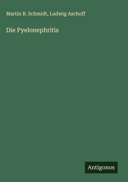 Produktbild: Die Pyelonephritis