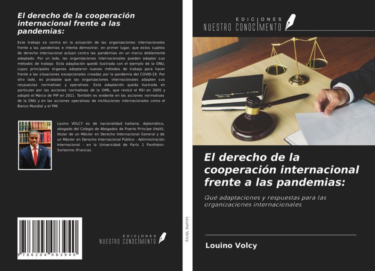 Produktbild: El derecho de la cooperaci&oacute;n internacional frente a las pandemias: