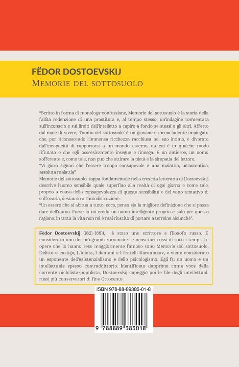 Produktbild: Memorie Del Sottosuolo